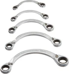 Pc. 12 Pt. Reversible Half Moon Double Box Ratcheting Wrench Set, Metric - 985. Fixed Price $271.99.