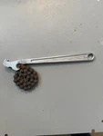 Crescent CW12 Chain Wrench Tool Double Action 15 Inch Adjustable Used. Fixed Price $16.00.
