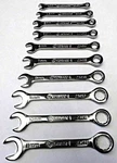 Kobalt 23450-23459 10 Piece Metric Midget Combination Wrench Set Usa 4MM-11MM. Fixed Price $10.00.