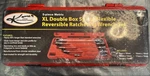 K Tool International Xl Double Box Flexible Reversible Ratcheting Wrench Set. Fixed Price $185.00.