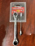 Gearwrench 2PC Metric Quadbox Reversible Ratcheting Set 85227. Fixed Price $59.99.