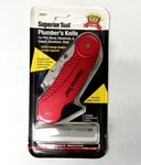Superior Tool 37517 Plumbers Knife, Stainless Steel Body. Fixed Price $8.00.