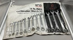 Sunex Tools 9715 Metric Combination Wrench Set 14 Pc (6MM Missing). Fixed Price $49.99.