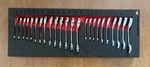 Mac Tools 24-PC. 12-PT. Sae/metric Stubby Reversible Ratcheting Wrench Foam Set. Fixed Price $474.95.