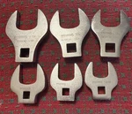 Williams Large Crowfoot Wrench Set 1-1/4 To 13/16 3/8 & 1/2 Dr Usa Nos. Fixed Price $139.99.