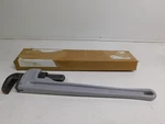 New 24" Berkley Straight Pipe Wrench Aluminum Handle, BT-71024, 3" Cap. Usa. Fixed Price $50.00.