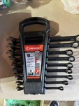 Crescent X10 12 Point Sae Combination Wrench Set Pc CCWS9BS New Free Ship SO10. Fixed Price $29.00.