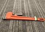 Pittsburgh Brand 61350 18" Steel Pipe Wrench Long Breaker 3" Jaw Heavy Duty. Fixed Price $37.80.