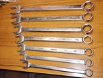 Bonney 6PT Combination Wrench Set Sae. Fixed Price $225.00.
