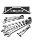 Geardrive Ratcheting Combination Wrench Set Sae, 8-PIECE, 5/16" To 3/4" W/bag. Fixed Price $109.99.