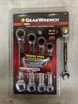 New Gearwrench 5PC. Metric Ratcheting Combination Set Pn: 93004D. Fixed Price $20.00.