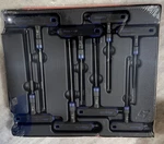Snap-on Power Blue Pc Torx L/t-shaped Combination Set (T10-T45) AWSGT800BMB. Fixed Price $129.99.
