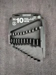 Craftsman 46990 10PC Sae 6PT Combination Wrench Set Holder Only No Tools Usa. Fixed Price $14.95.