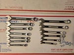 Lot Of 13 Craftsman Spline Wrench 10 - 17 Mm 5/16 11/16 Metric Sae. Fixed Price $65.00.