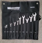Westward 10 Piece 54DF91 12PT Combination Sae Wrench Set. Fixed Price $22.99.