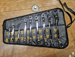 Horusdy Offset Box End Wrench Metric Double 9PCS 75-DEGREE. Fixed Price $60.00.