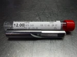 Fullerton Tool 12MM Solid Carbide Straight Flute Drill 15730 (LOC1491). Fixed Price $71.95.