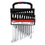 22-PIECE Combination Wrench Set Sae And Metric, Gear Satin Finish Tool Kit. Fixed Price $26.72.