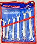 Westward 6PC Ratchet Action Wrench Set No. 4YR26 Excellent Condition. Fixed Price $35.35.