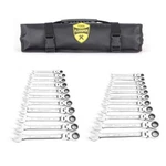 22PIECE Flexhead Ratcheting Wrench Set Metric & Sae Chrome Vanadium Steel Hand. Fixed Price $84.29.