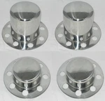 Set Of 4 No Logo Dually 8 Lug Eagle Alloys Wheel Center Caps Stainless Steel. Fixed Price $99.99.