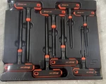 Snap-on Orange Pc Torx L/t-shaped Combination Set (T10-T45) AWSGT800BO. Fixed Price $129.99.