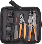 Icrimp Ratchet Wire Crimping Tool Set W/ 5 Interchangeable Jaws For Insulated. Fixed Price $43.76.