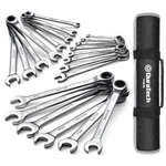 Duratech Ratcheting Wrench Set, Combination Metric&sae, Silver. Fixed Price $101.68.