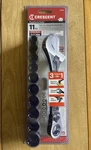 Crescent X6 3/8 In. Drive Pass-thru Adjustable Wrench Set (11-PIECE). Fixed Price $39.47.