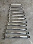 Husky 11 Piece Xl Sae Combination Wrench Set Open End 12 Point Box Usa. Fixed Price $124.95.