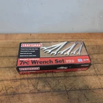 Sears Craftsman Usa Nos 7PC Combination Wrench Set Sae 47004 1/4 -5/8. Fixed Price $49.99.