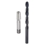 Tap Drill Bit Set 1/8-27 Npt Thread 21/64" Black Oxide Twist. Fixed Price $14.24.