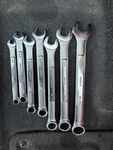 Craftsman Sae Combination Wrench Set, 7 Piece (CMMT10946). Fixed Price $20.00.
