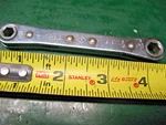 Williams Usa No. Rb 810 Ratcheting Wrench 1/4'' - 5/16'' W/ Pat Numbers. Fixed Price $19.00.