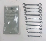 Craftsman Usa 10-PIECE Metric Midget Combination Wrench Set & Pouch 42339 Mint. Fixed Price $18.00.