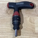 Craftsman Ratcheting Handle Screwdriver Reversible Positive 44971. Fixed Price $79.95.