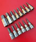 New Craftsman 14 Piece Sae Metric Hex Allen Key Bit Socket Driver Set. Fixed Price $27.83.