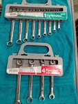 New Craftsman 9PC Combination Point #44163 & 4PC Flare Nut Wrench Sets #44196. Fixed Price $130.00.