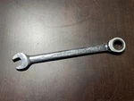 Gearwrench Ratcheting Combination 7/16" 12PT. Fixed Price $7.50.