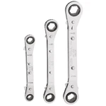 Klein Tools 3 Piece Offset Ratcheting Box Wrench Yellow Made Usa. Fixed Price $61.99.