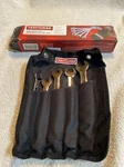 Craftsman 5 Pc Combination Wrench Set With Roll Pouch Sae (brand New )in Org Box. Fixed Price $18.00.