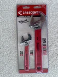 Crescent Tools 2 Pc. Adjustable Wrench Set 6" & 10" - AC610RS Brand New. Fixed Price $31.95.