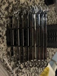 Snap On Metric Wrench Set. Fixed Price $250.00.
