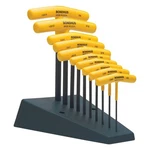 Bondhus 13390 Set Of 10 Hex T-handles W/stand, Sizes 3/32-3/8". Fixed Price $52.17.