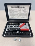 Elton Industries Squeeze Wrench Ratchet Action 22 Pc Set, Standard & Metric Read. Fixed Price $26.99.