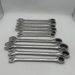 Husky A4 Ratcheting Metric Sae Mm Combination Wrench Mixed Lot Of 10. Fixed Price $48.80.