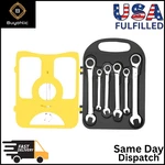 7 Pcs Ratchet Wrenches Set Metric 8 To 19MM Standard Spanners Combination. Fixed Price $25.64.