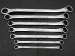 Vintage Craftsman 7PC Sae Box End Wrench Set =v= Made Usa. Fixed Price $119.95.