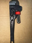 Husky 10 In. Heavy Duty Cast Iron Pipe Wrench With 250MM Jaw Capacity Pre-owned. Fixed Price $21.95.