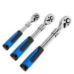 Helakls 3-PIECE Extendable Ratchet Set 1/4 3/8 1/2-INCH Drive Socket Wrench 72-T. Fixed Price $59.86.